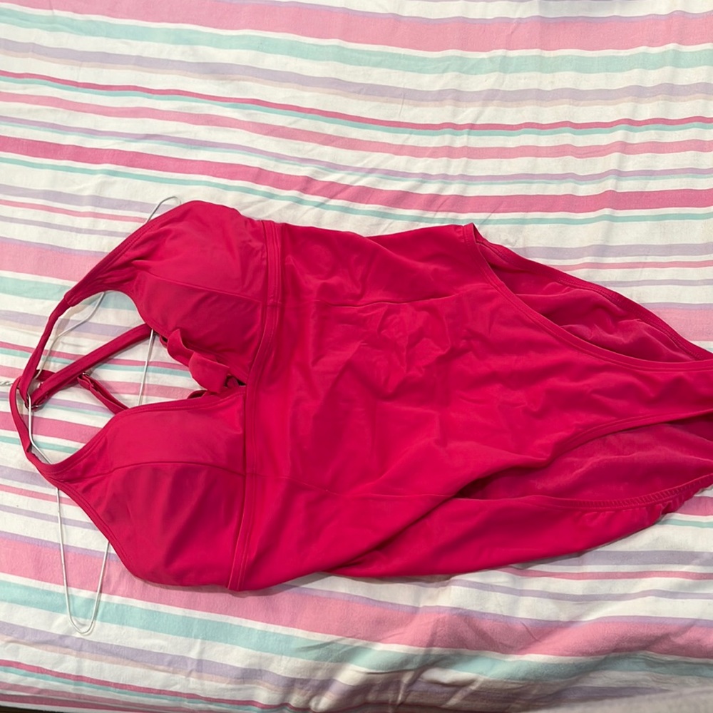 Im selling another one of my old bathing suits HOT PINK